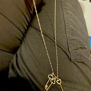 3 tri colored Tiffany’s necklace